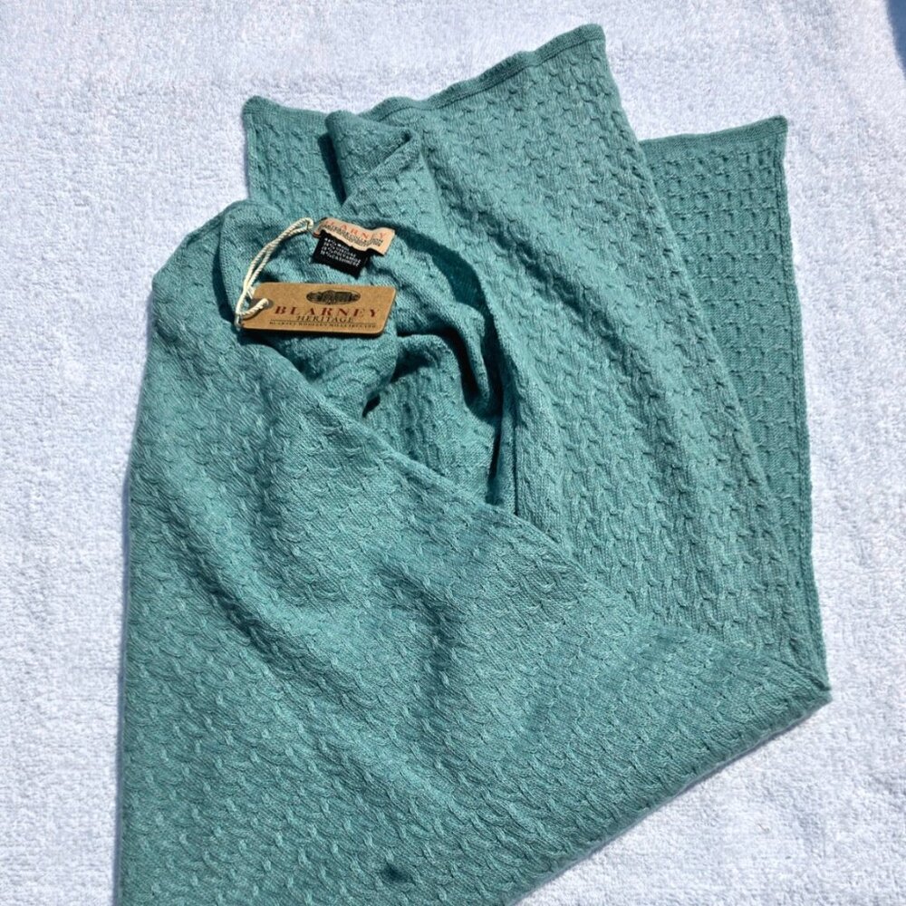 Irish NEW Tags Blarney Woolen Mills Ireland Heritage NWT scarf